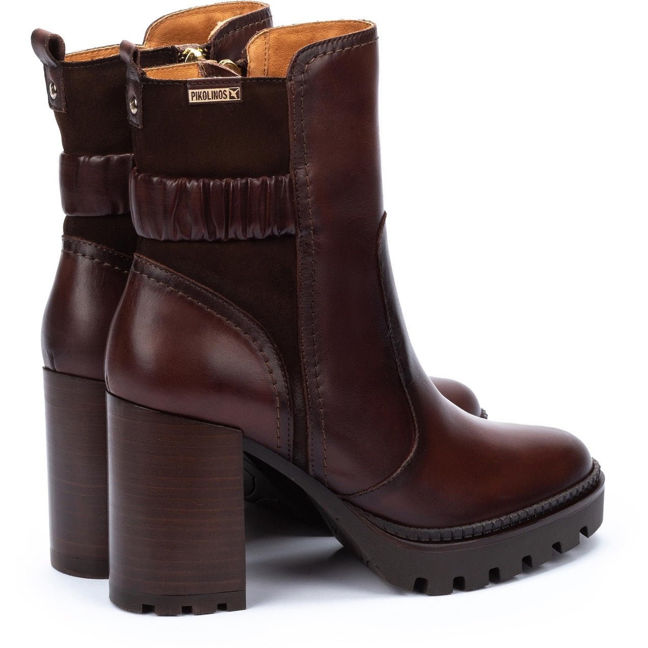 'Cervera' women's zipper boot - Dark brown - Chaplinshoes'Cervera' women's zipper boot - Dark brownPikolinos