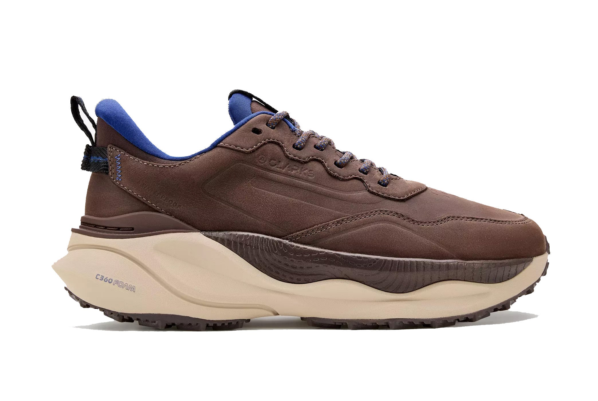 Baskets imperméables pour hommes 'Pace TrailLo' - marron