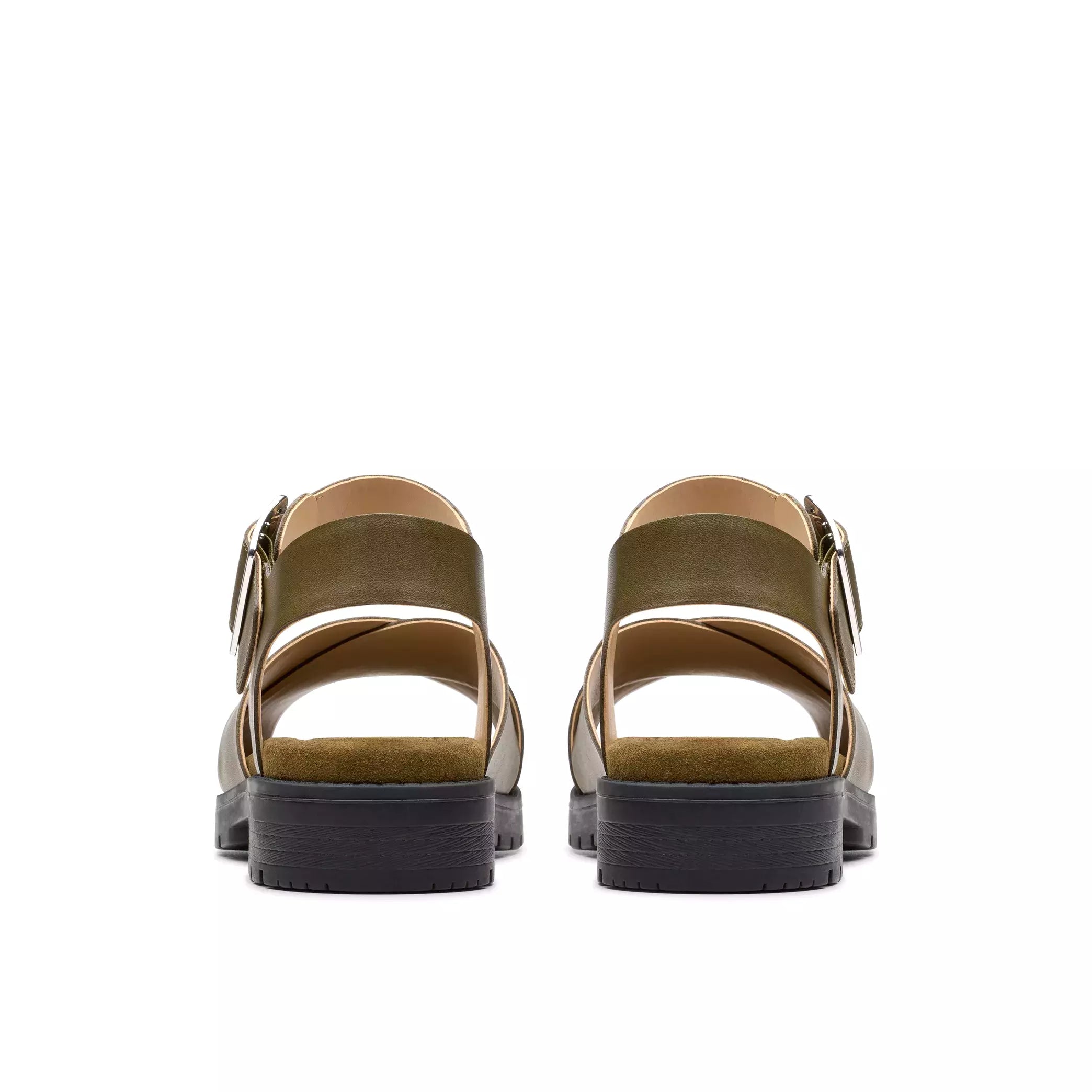 Sandalia mujer 'Orinoco Cross' - Verde