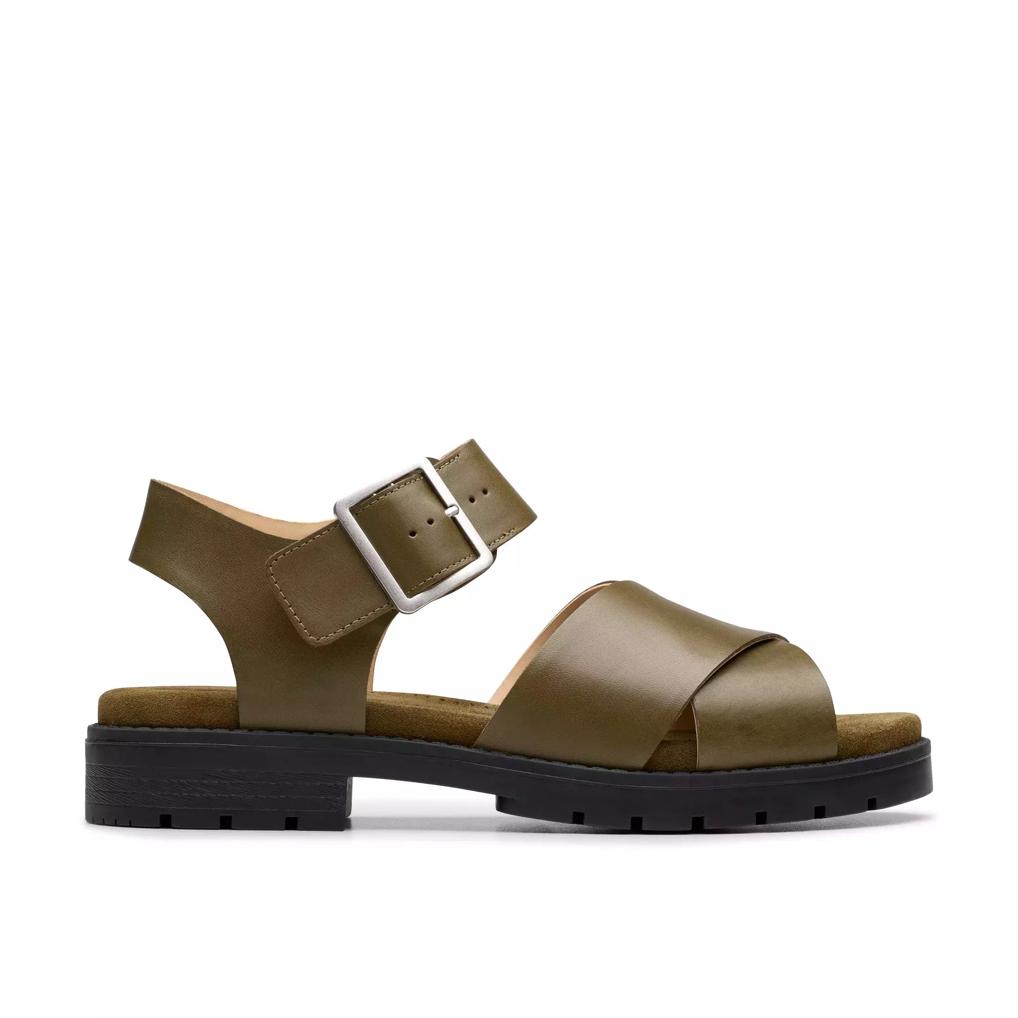 Sandalia mujer 'Orinoco Cross' - Verde