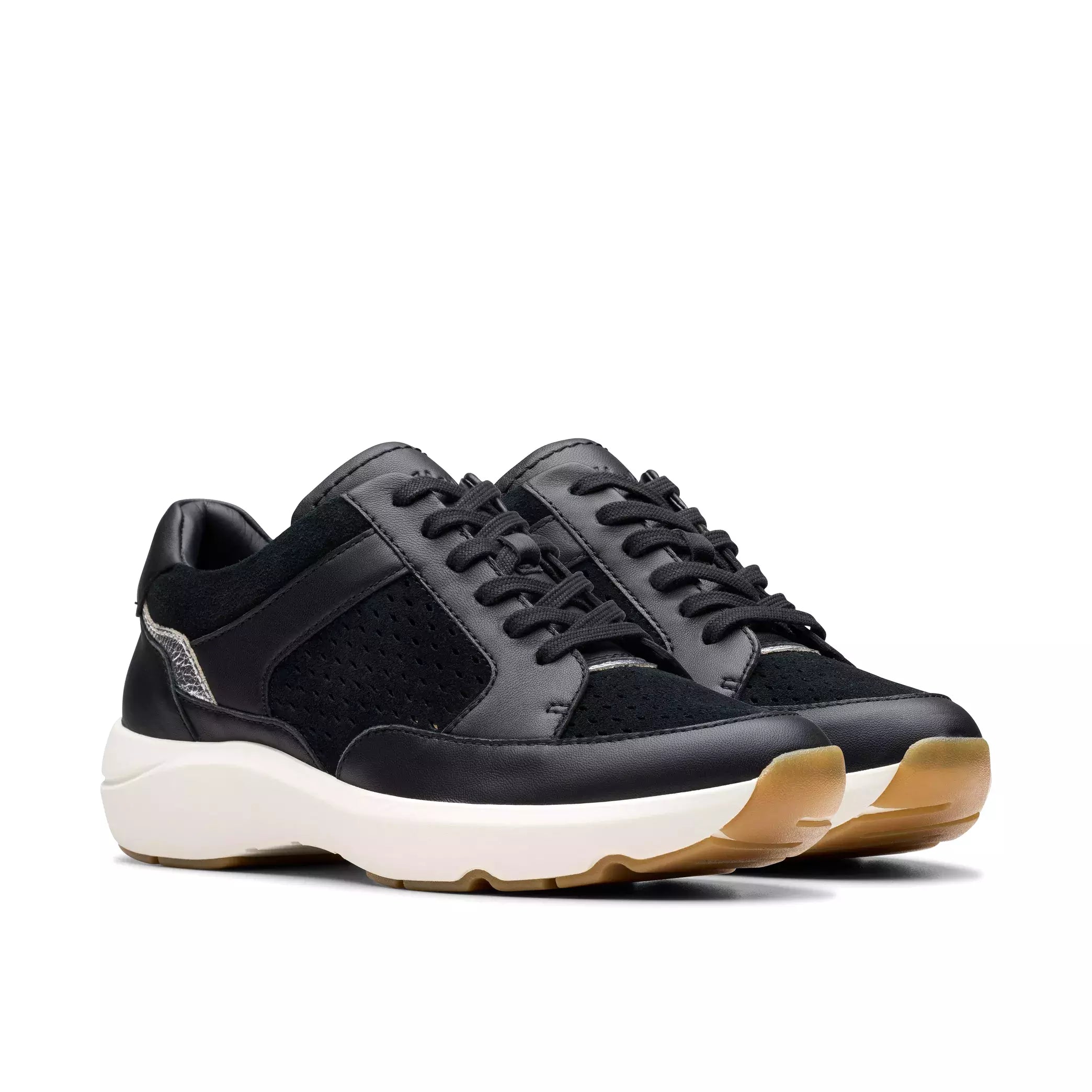 Damessneakers 'Tivoli Walk' (E-fit breed) - zwart