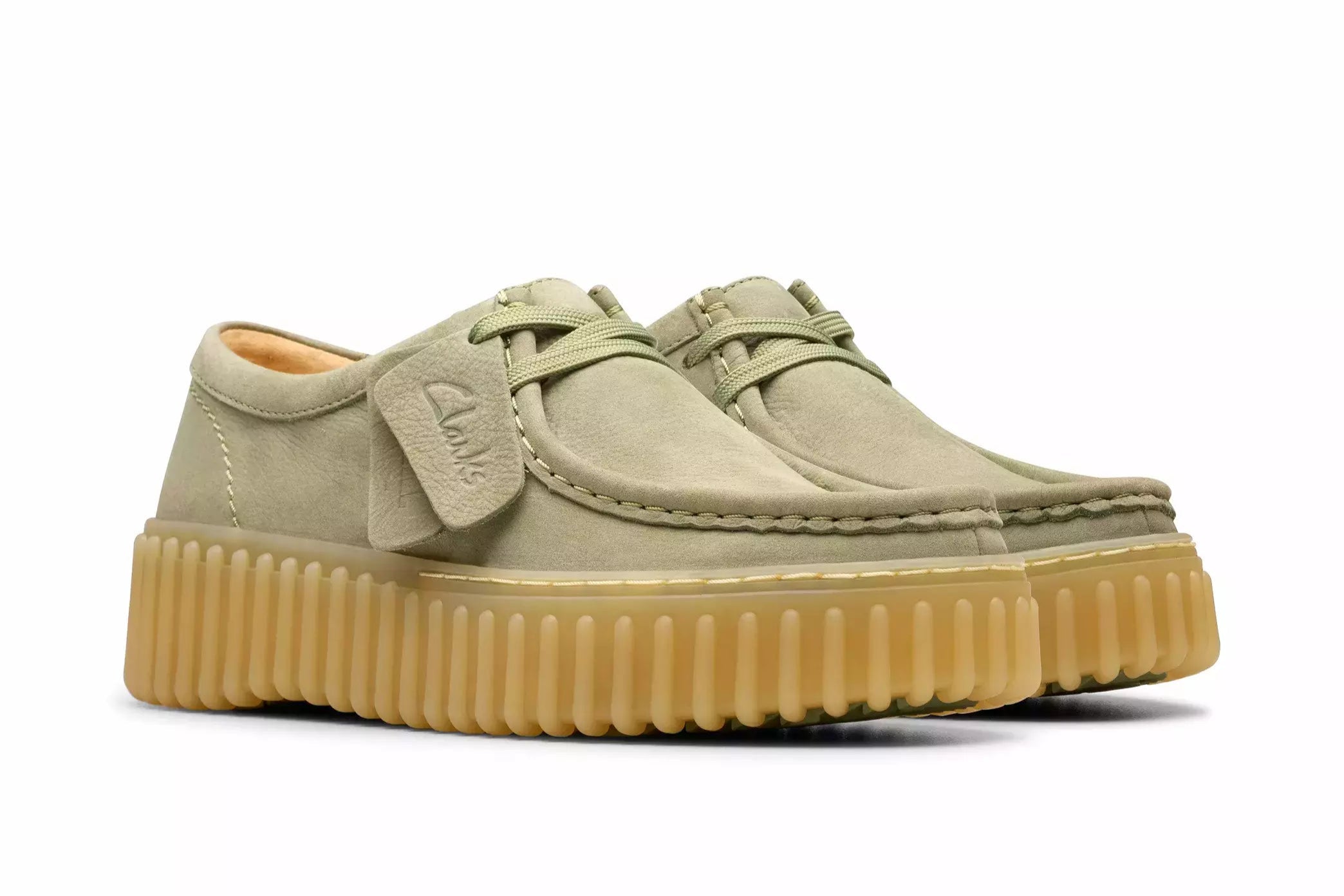 'Torhill Bee' women's lace-up shoe - green