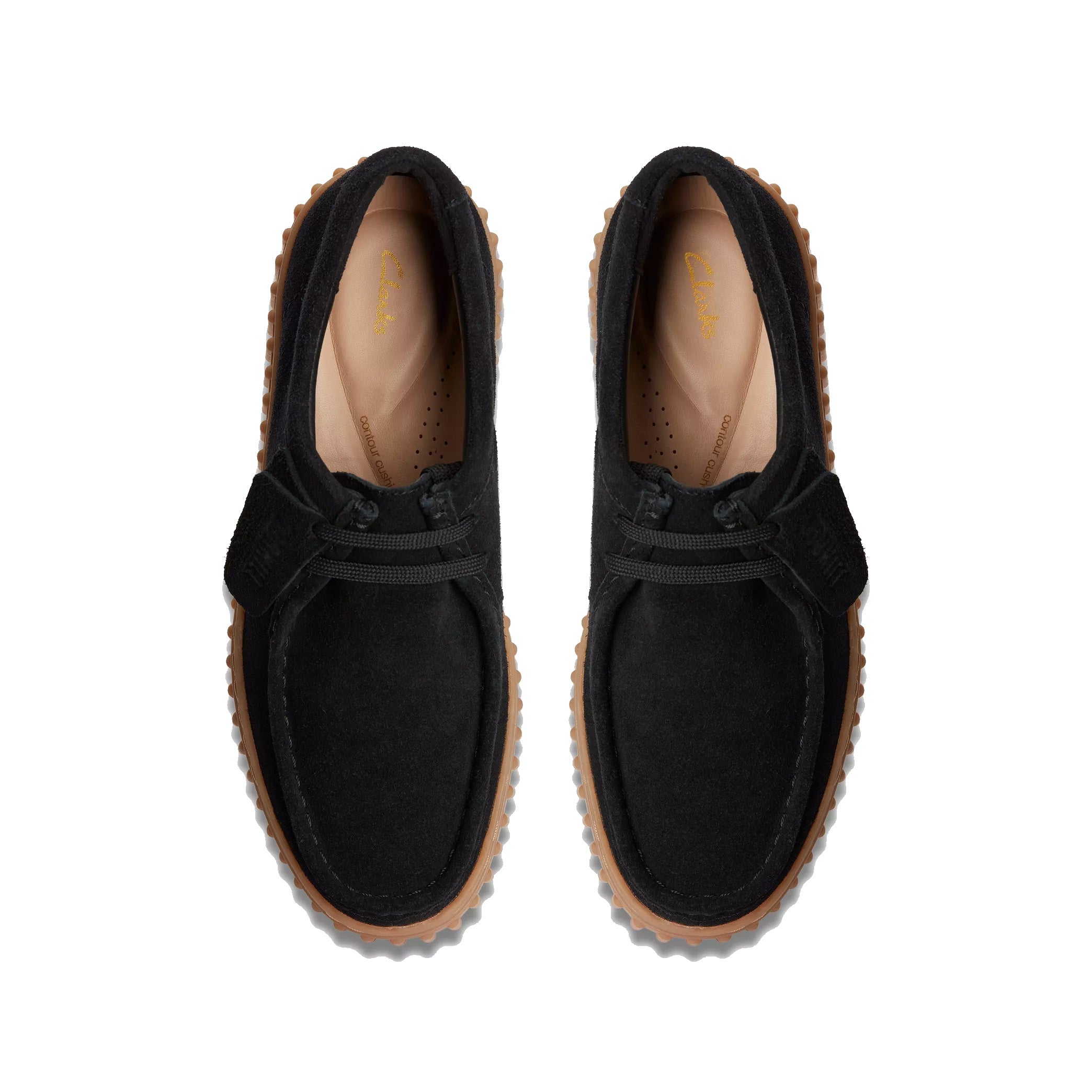 Dames veterschoen 'Torhill Bee' - zwart