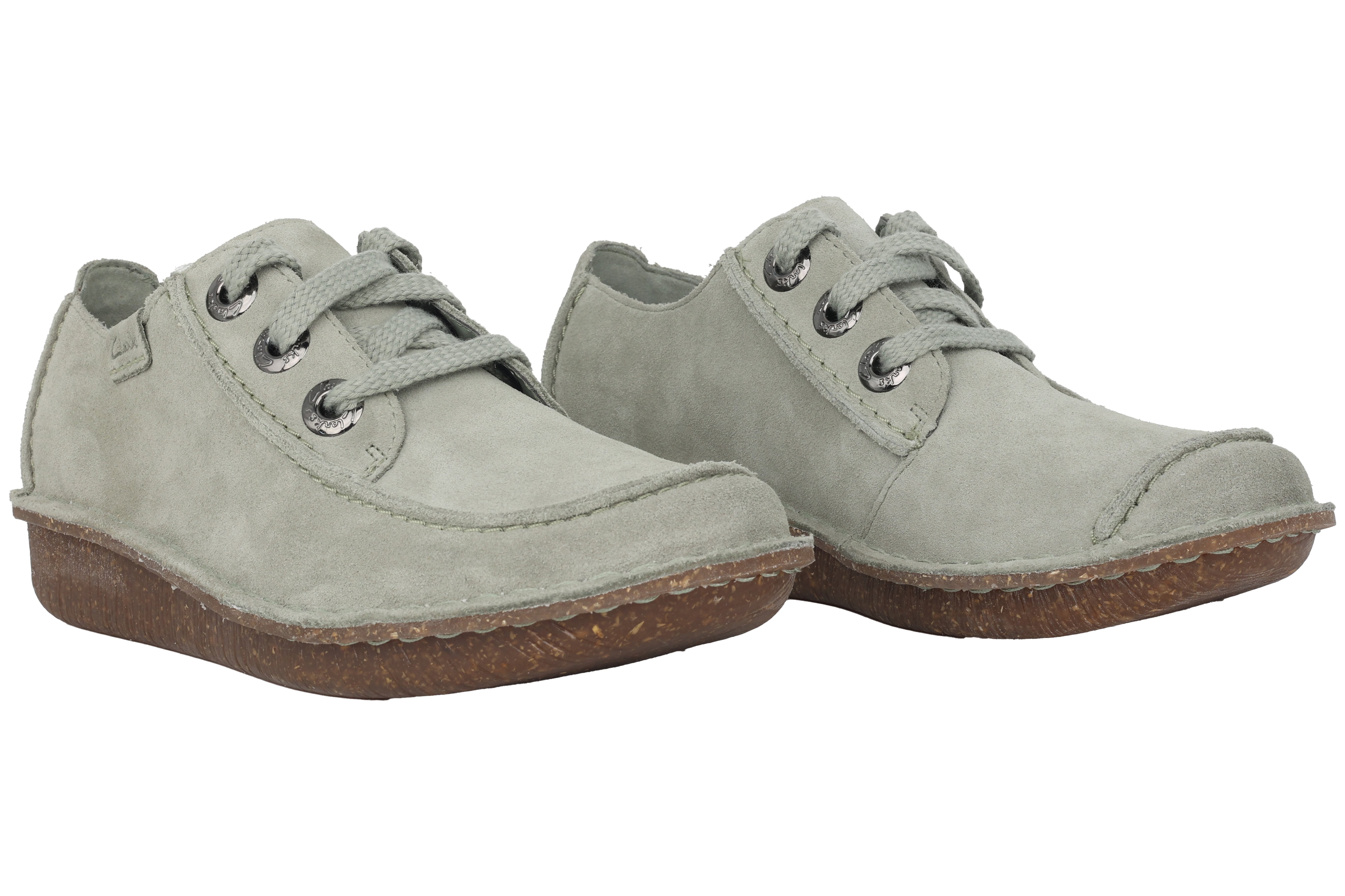 'Funny Dream' women's lace-up shoe - green