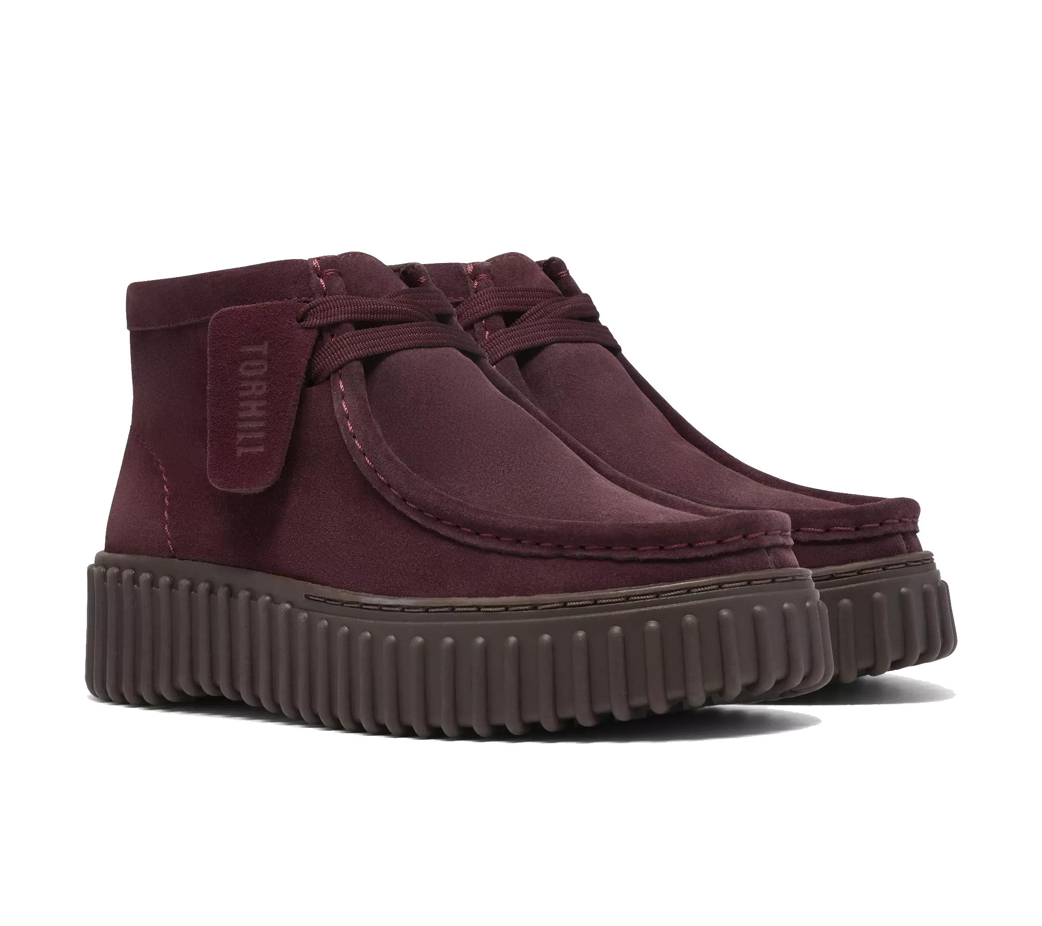 'Torhill Moss' women's ankle boot - red