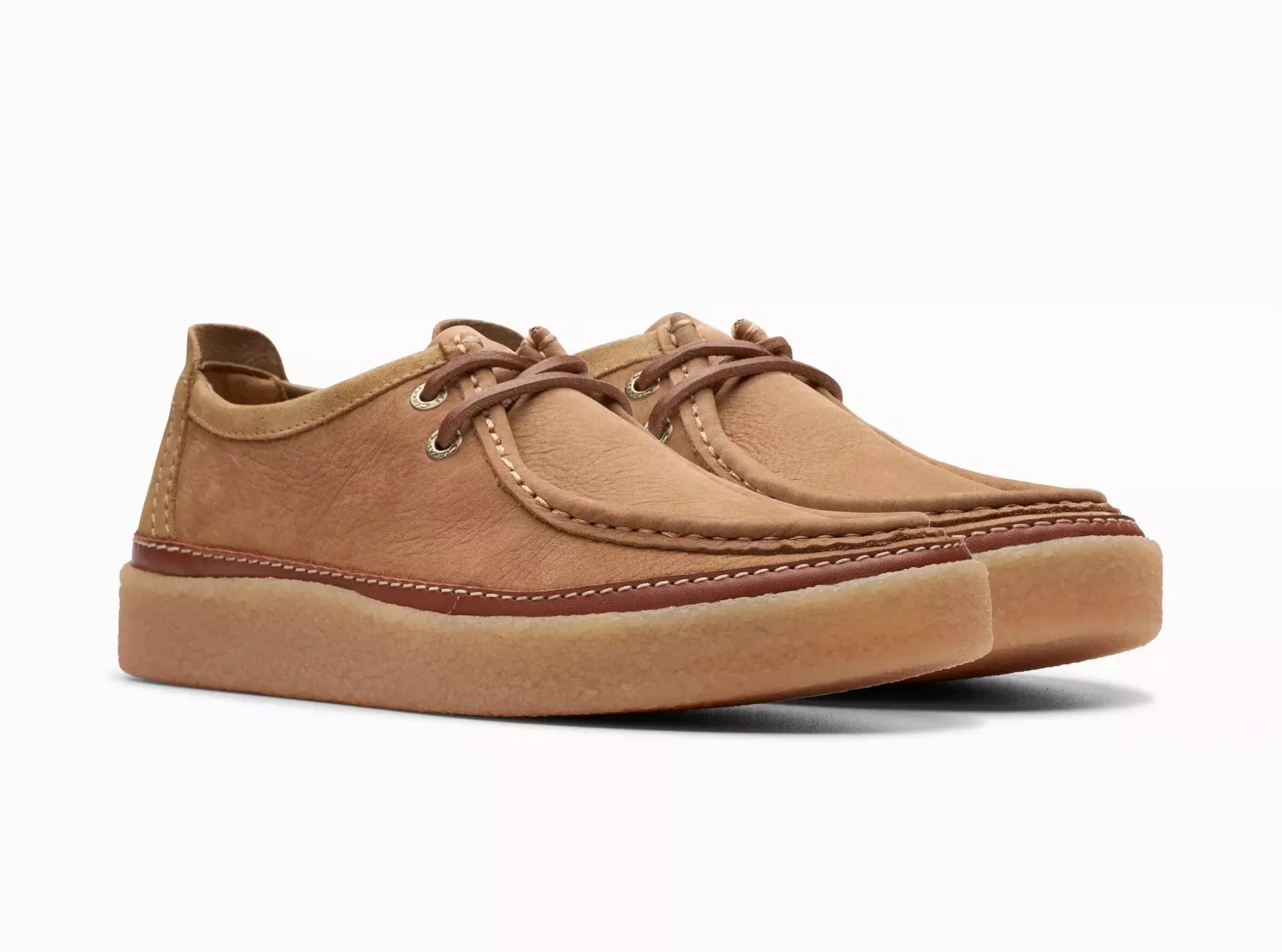 Herenveterschoen 'Clarkwood Moc' - Bruin - ChaplinshoesHerenveterschoen 'Clarkwood Moc' - BrownClarks