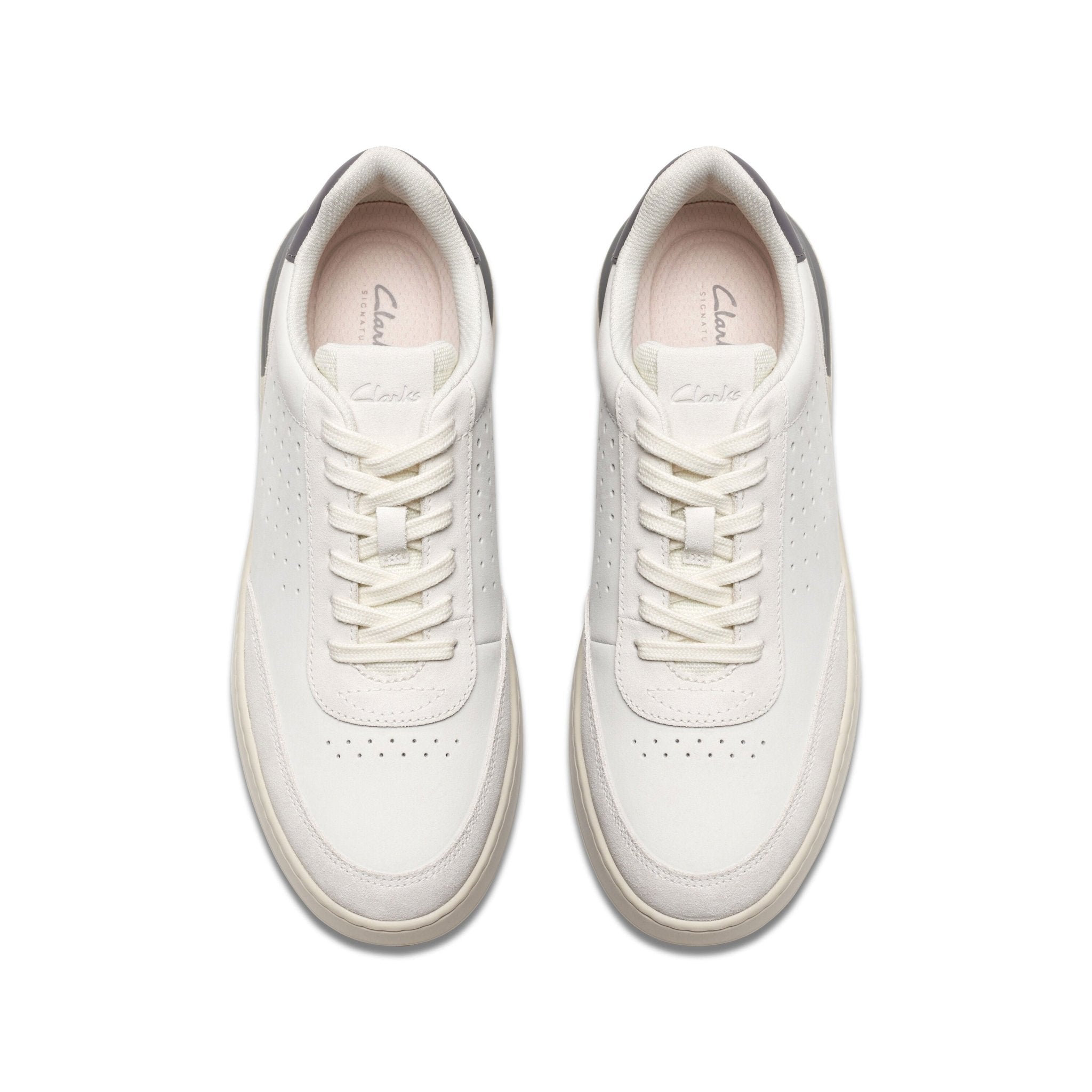 'Courtlite Run' men's sneaker - white - Chaplinshoes'Courtlite Run' men's sneaker - whiteClarks