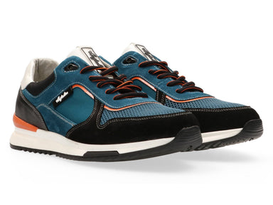'Dakar ' men's lace - up sneaker - blue mix - Chaplinshoes'Dakar ' men's lace - up sneaker - blue mixAustralian