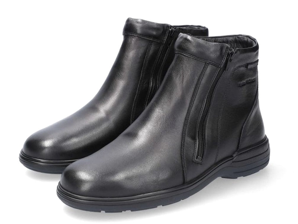 Stivale impermeabile da uomo foderato in vera lana 'DAN' - Nero - ChaplinshoesStivale impermeabile da uomo foderato in vera lana 'DAN' - BlackMephisto