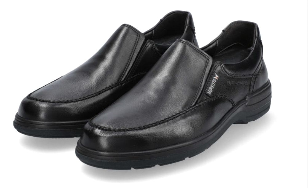 'DAVY'men's slip - on shoes - black - Chaplinshoes'DAVY'men's slip - on shoes - blackMephisto