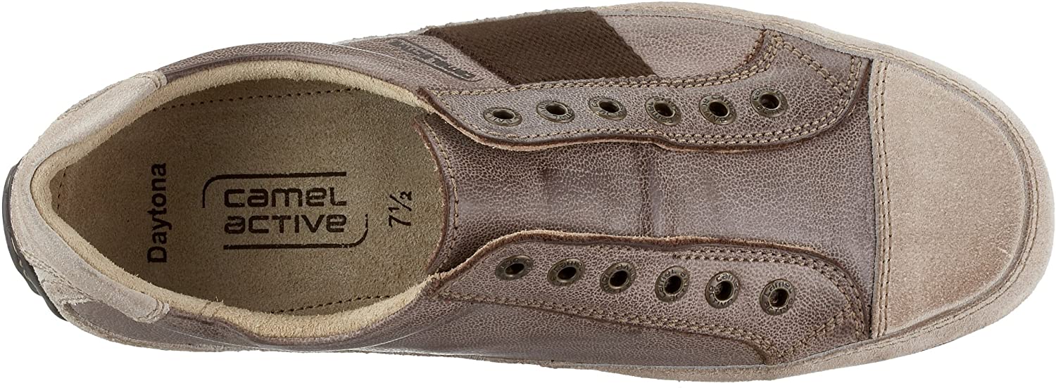 'Daytona' men's slip - on sneaker - Grey - Chaplinshoes'Daytona' men's slip - on sneaker - GreyCamel Active