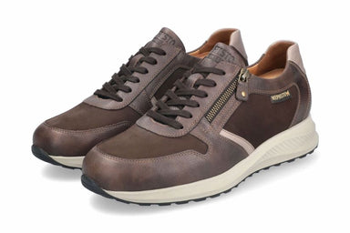 'Dino' men's lace - zip sneaker - Brown - Chaplinshoes'Dino' men's lace - zip sneaker - BrownMephisto