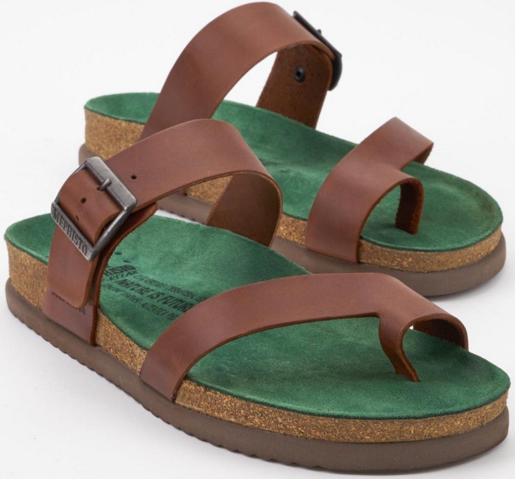 'Douglas' men's wide fit (H) slide sandal - brown - Chaplinshoes'Douglas' men's wide fit (H) slide sandal - brownMephisto