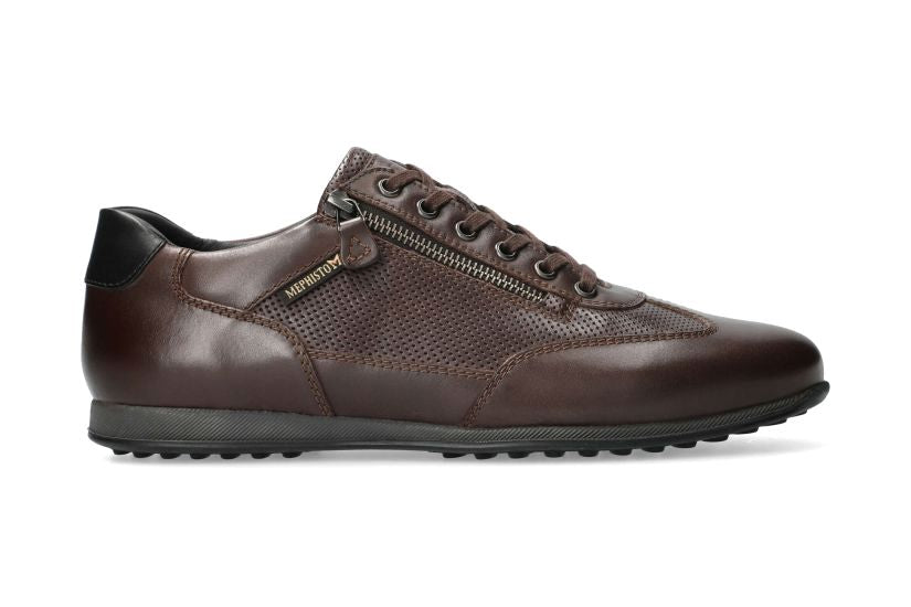 'Leon' men's lace-up sneaker - Brown