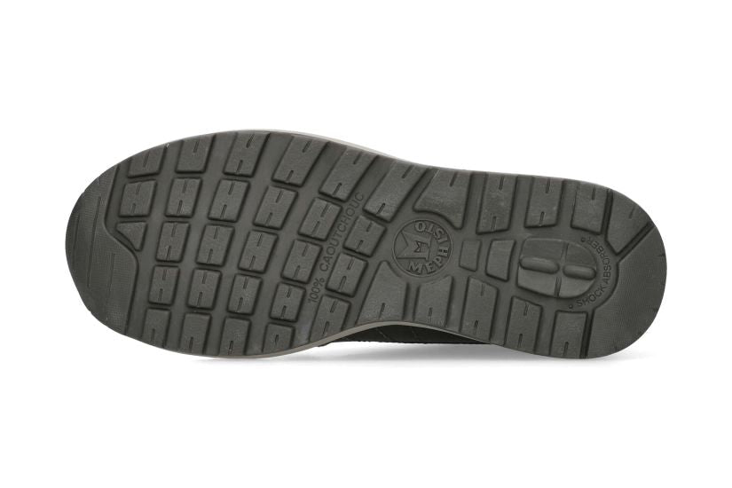 Sneaker ergonomique à lacets pour homme 'Barth' - Gris Bleu