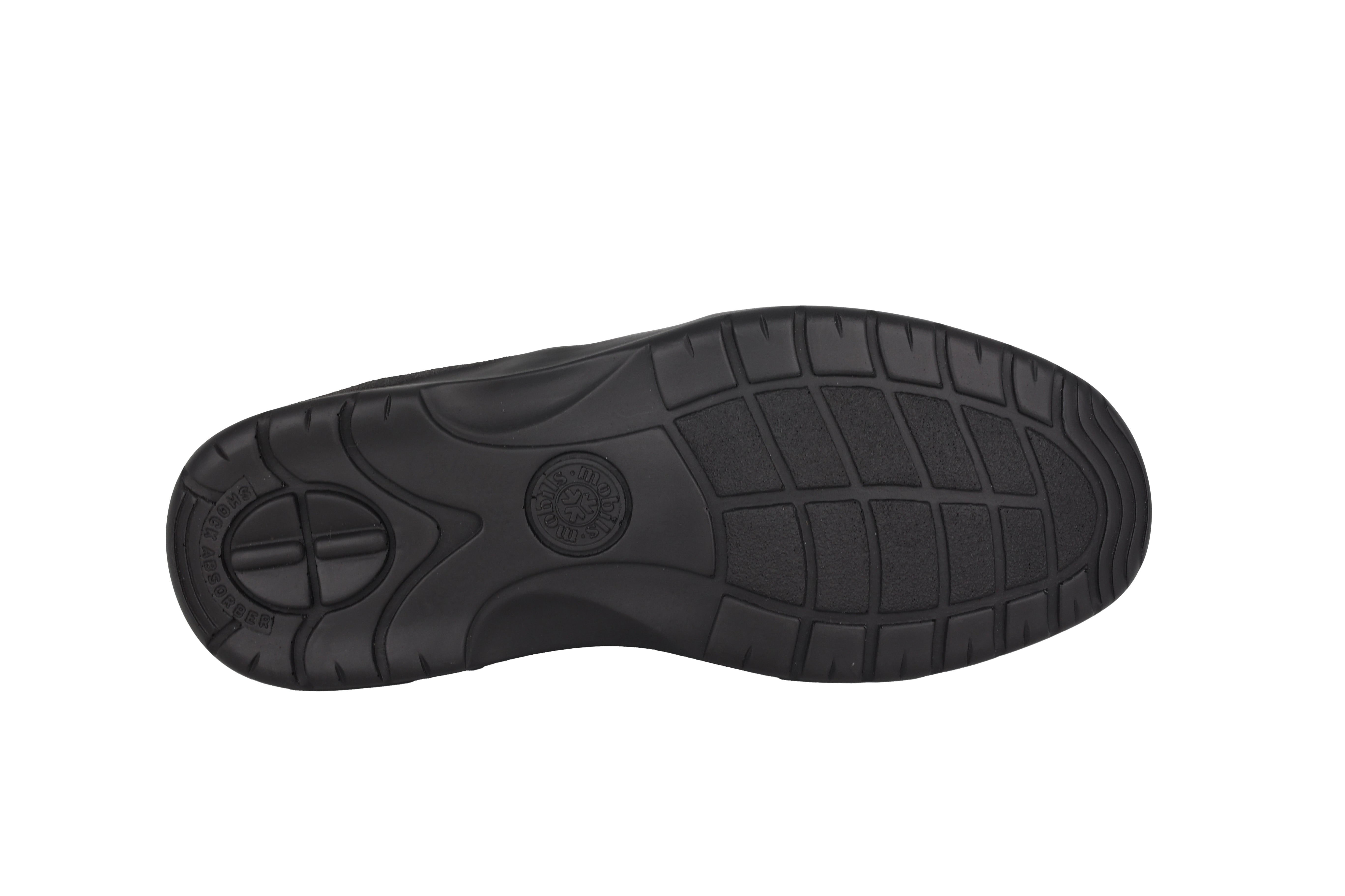 Chaussure ergonomique large (H) pour hommes 'Edward' - Marron