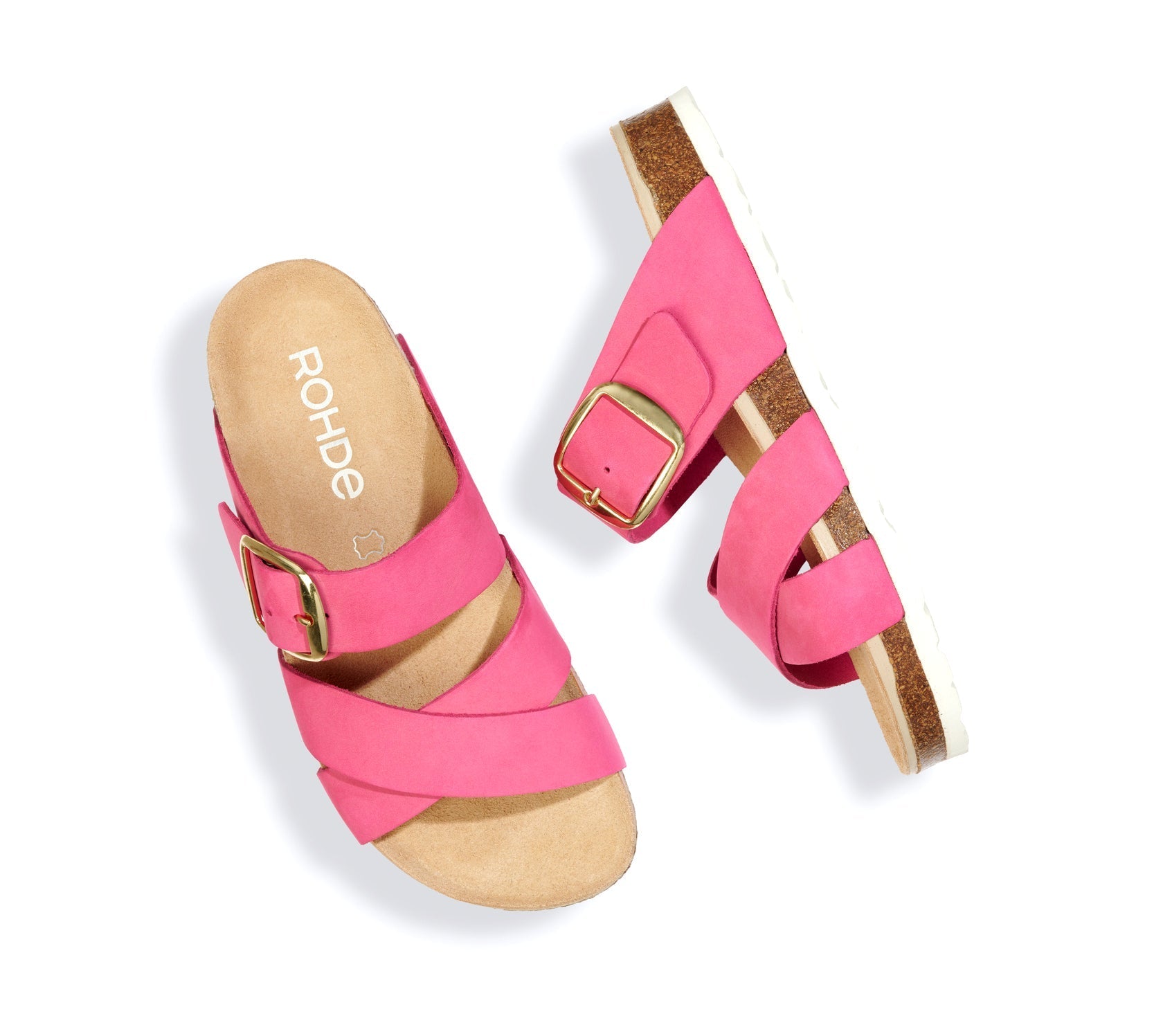 'Elba' women's slide sandal - pink - Chaplinshoes'Elba' women's slide sandal - pinkRohde