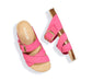 'Elba' women's slide sandal - pink - Chaplinshoes'Elba' women's slide sandal - pinkRohde