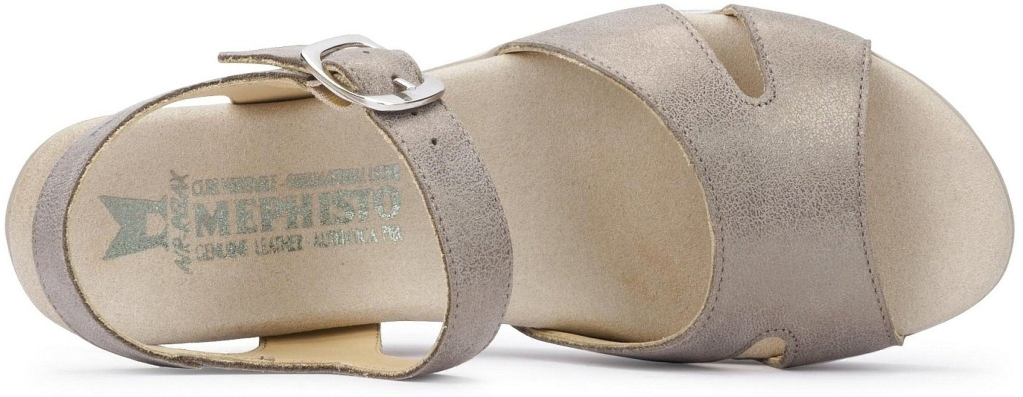 'ELISABETH' damsandal - Taupe - Chaplinshoes'ELISABETH' damsandal - TaupeMephisto