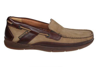 'Fenton' men's boat loafer - Taupe - Chaplinshoes'Fenton' men's boat loafer - TaupeMephisto