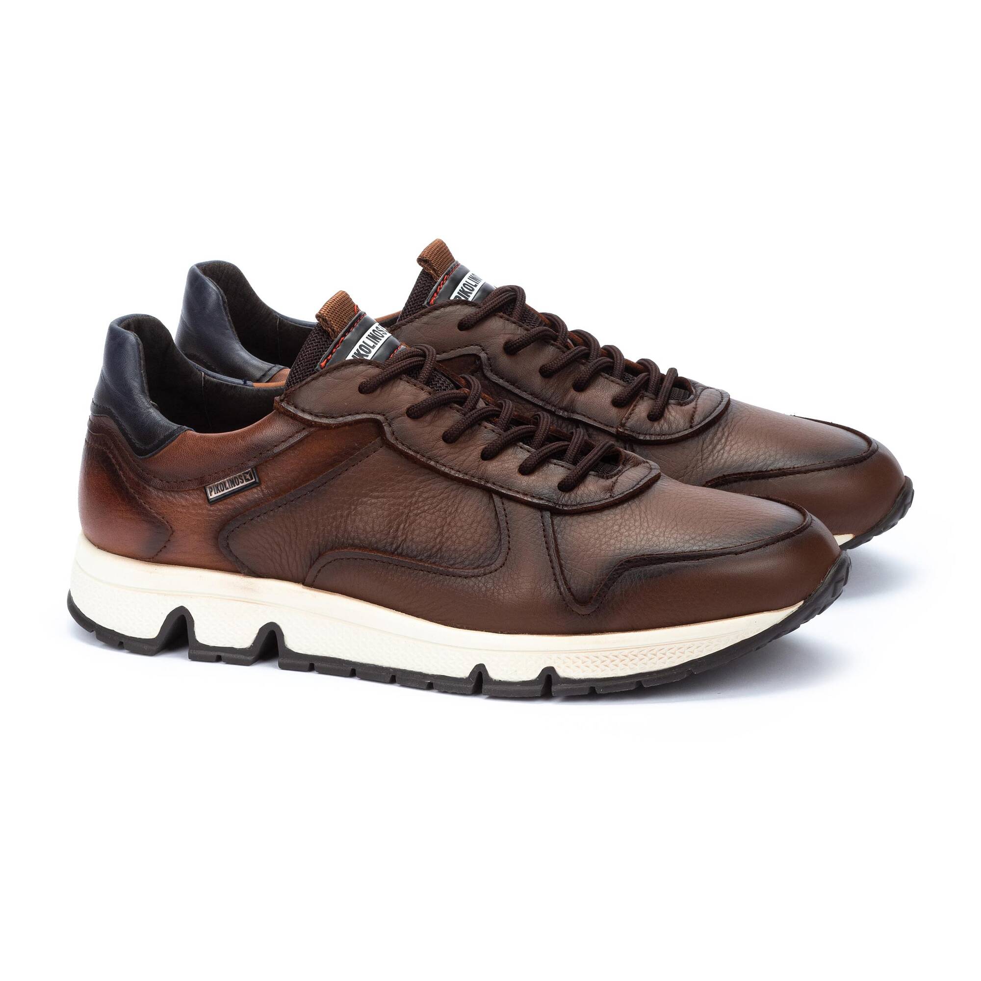 'Ferrol' men's lace - up sneaker - cuero brown - Chaplinshoes'Ferrol' men's lace - up sneaker - cuero brownPikolinos