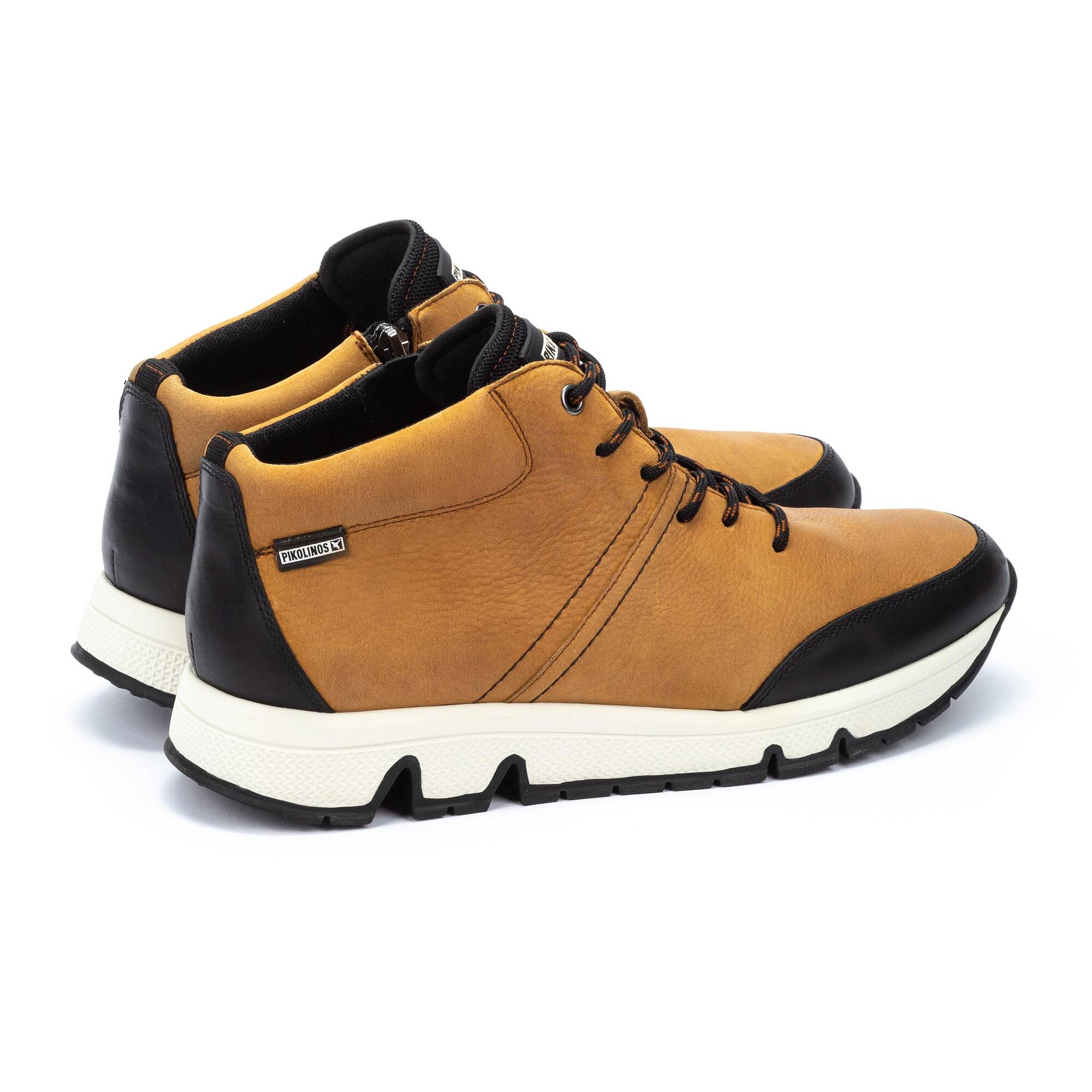 'Ferrol' men's sneaker boot - camel brown - Chaplinshoes'Ferrol' men's sneaker boot - camel brownPikolinos