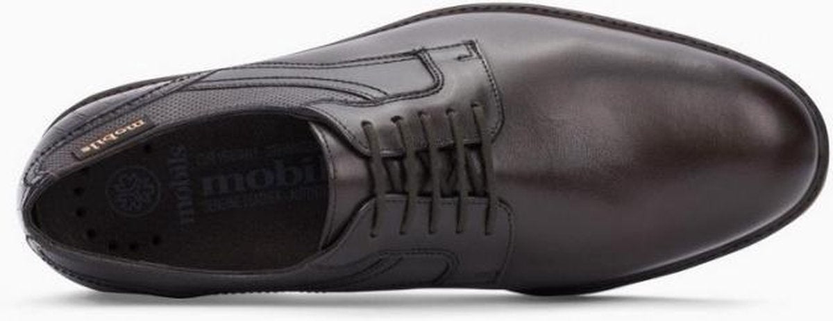 'FLAVIEN' men's ergonomic wide fit (H) lace - up shoes - Brown - Chaplinshoes'FLAVIEN' men's ergonomic wide fit (H) lace - up shoes - BrownMephisto