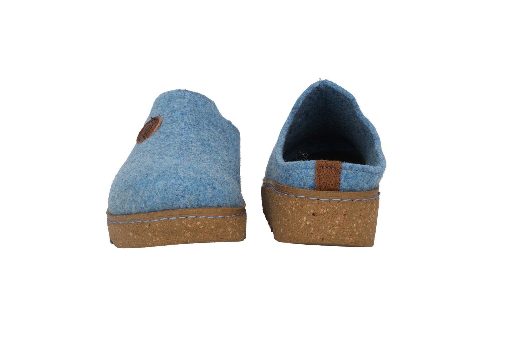 Dames huisslipper 'Foggia - D' - Blauw - ChaplinshoesDamesslipper 'Foggia - D' - BlueRohde
