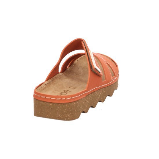 'Foggia' women's indoor slide sandal - orange - Chaplinshoes'Foggia' women's indoor slide sandal - orangeRohde