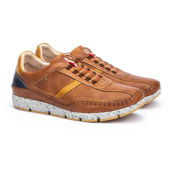 Heren sneaker 'Fuencarral' - cognacbruin - ChaplinshoesHerensneaker 'Fuencarral' - cognacbruin Pikolinos