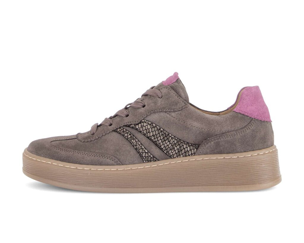 '6018.01.011' women's lace-up shoe - grey