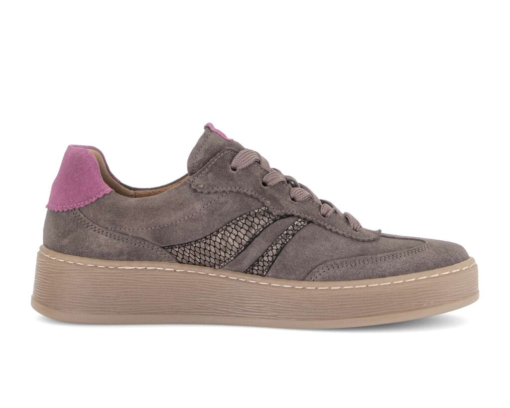 '6018.01.011' women's lace-up shoe - grey
