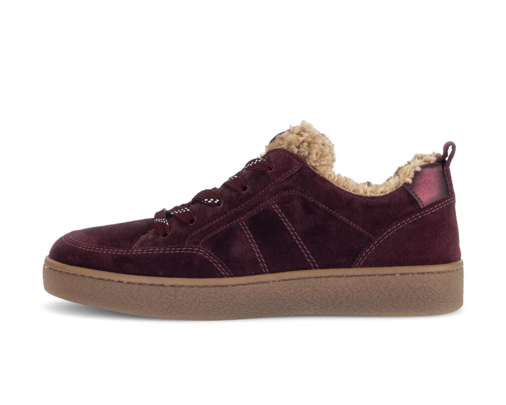 Sapato feminino com cadarço '6024.01.005' - roxo