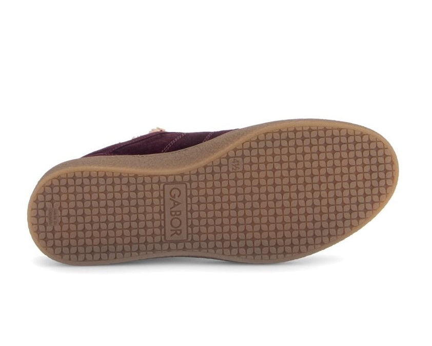 Sapato feminino com cadarço '6024.01.005' - roxo
