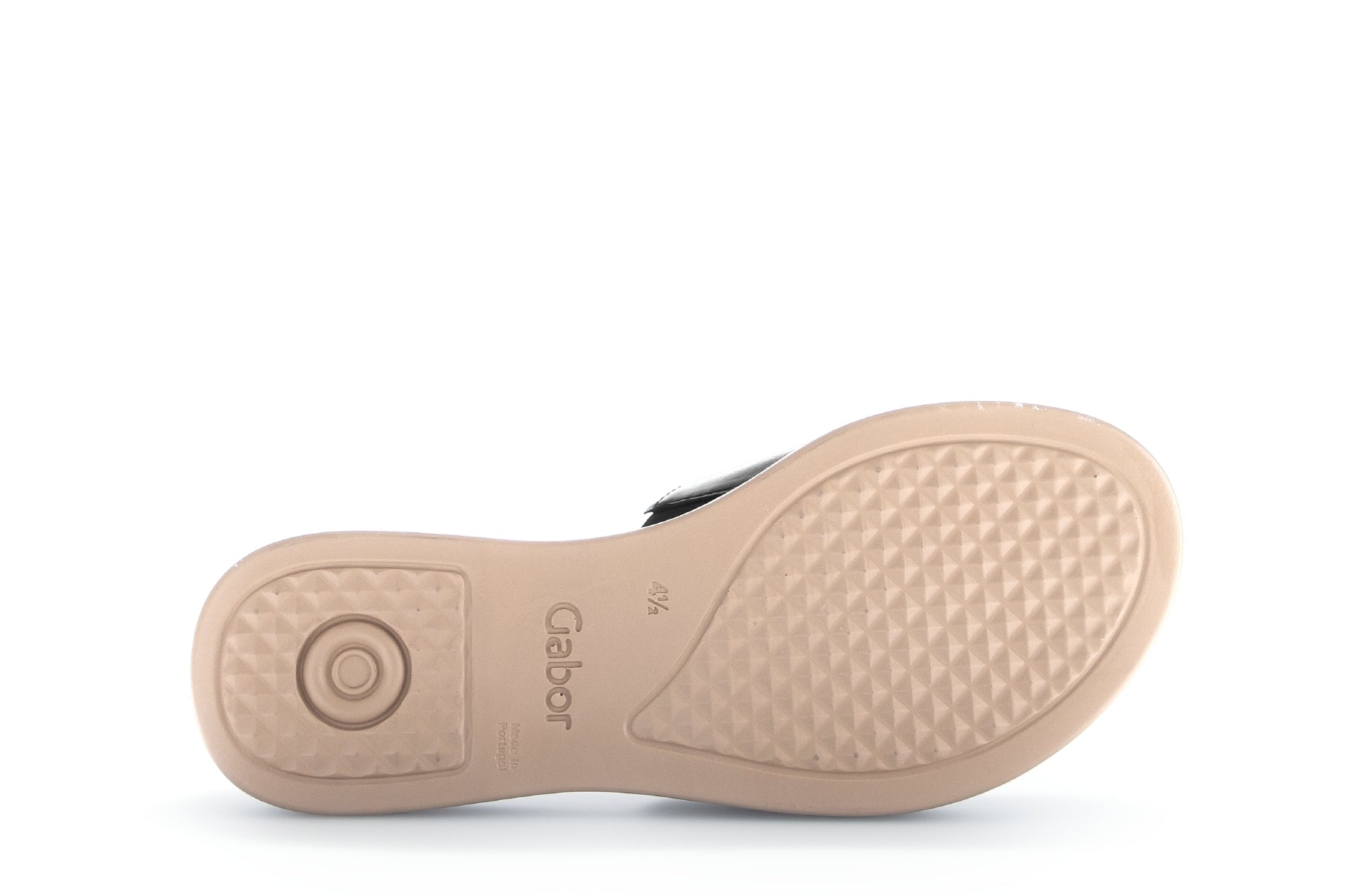 Damen-Slipper-Sandale '62.730.57' – Schwarz