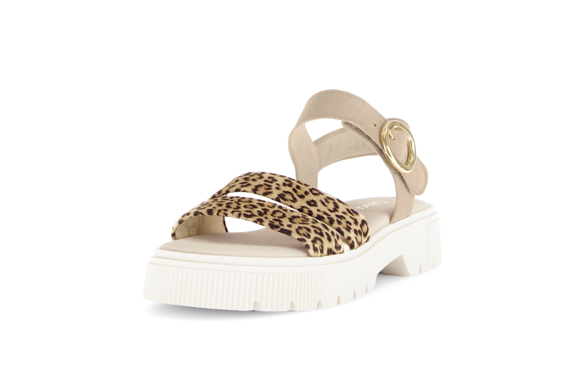 Damensandale '64.510.32' – Braun-Beige-Mix