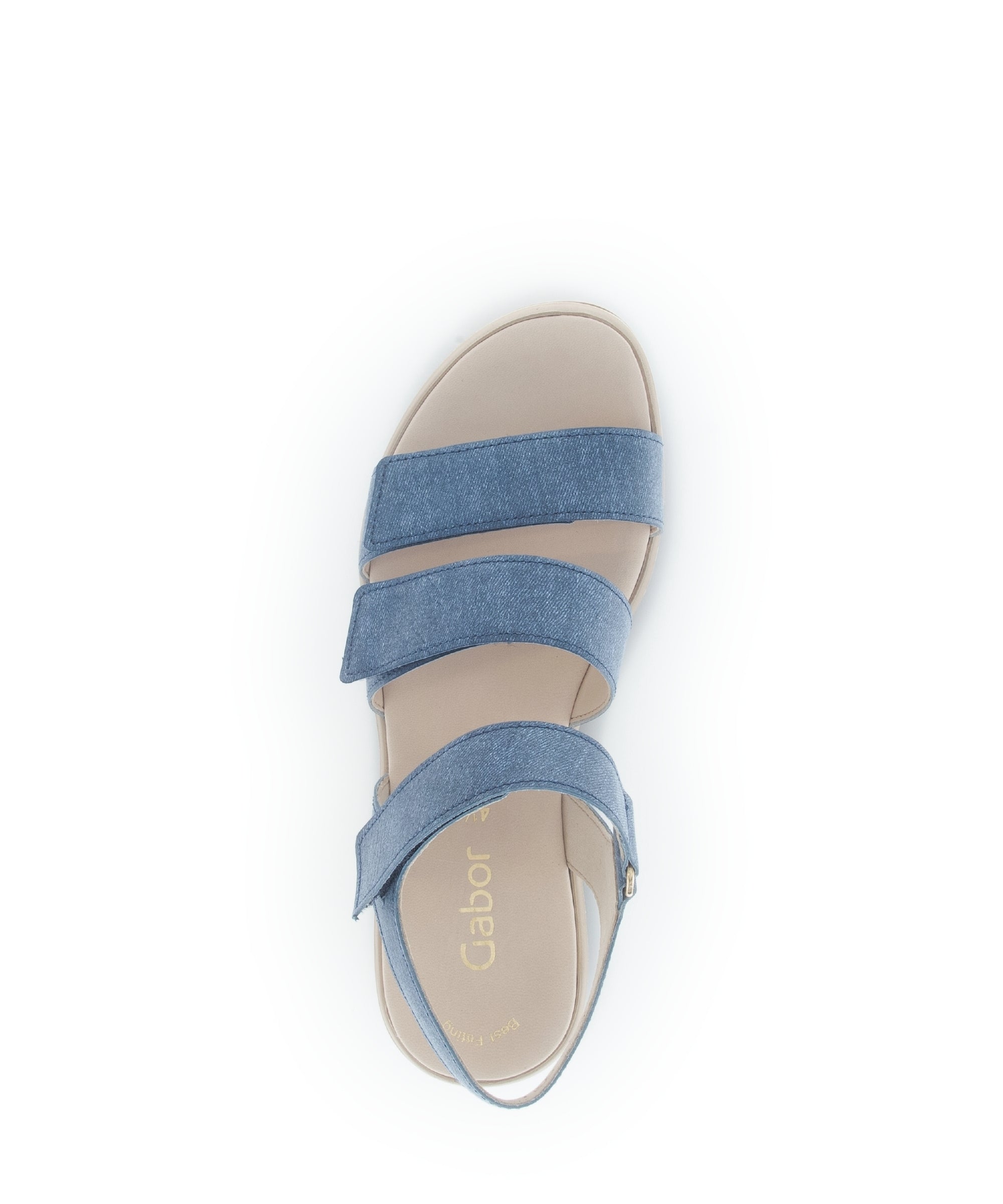 '64.620.36' sandalia para mujer - azul