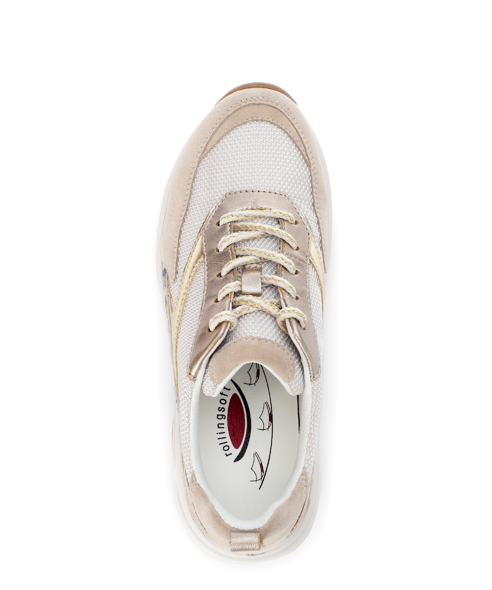Sneaker da passeggio da donna '66.935.82' - beige