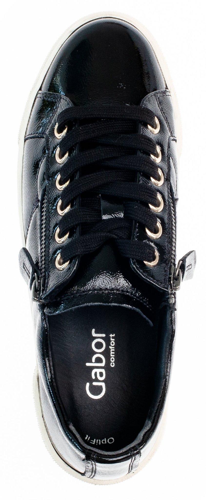 Gabor 76.538.97 Zapatillas Mujer - Negro - Charol - ChaplinshoesGabor 76.538.97 Zapatillas Mujer - Negro - CharolGabor