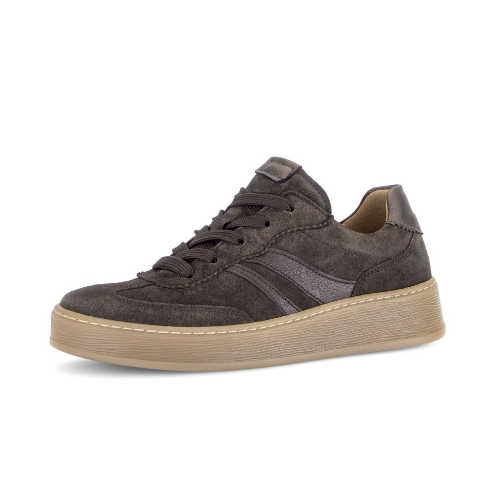 '6018.01.009' women's lace-up shoe - brown