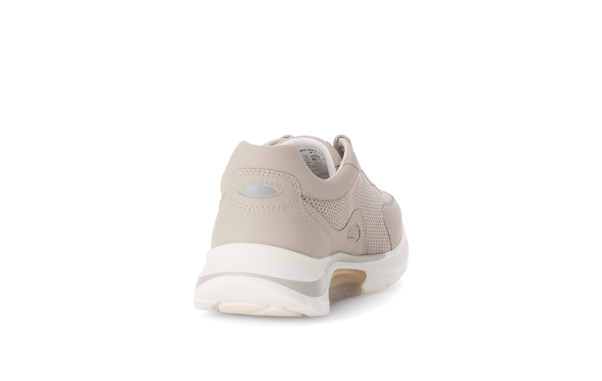 Rollschuh-Schnürsneaker '66.923.13' für Damen – beige