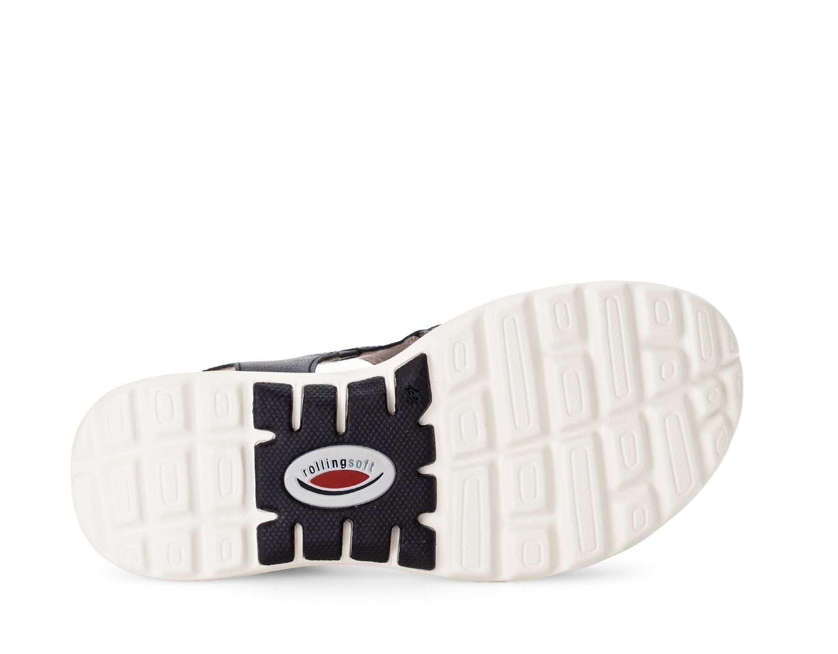 Sandalo da passeggio da donna con rotelle '66.815.57' - nero