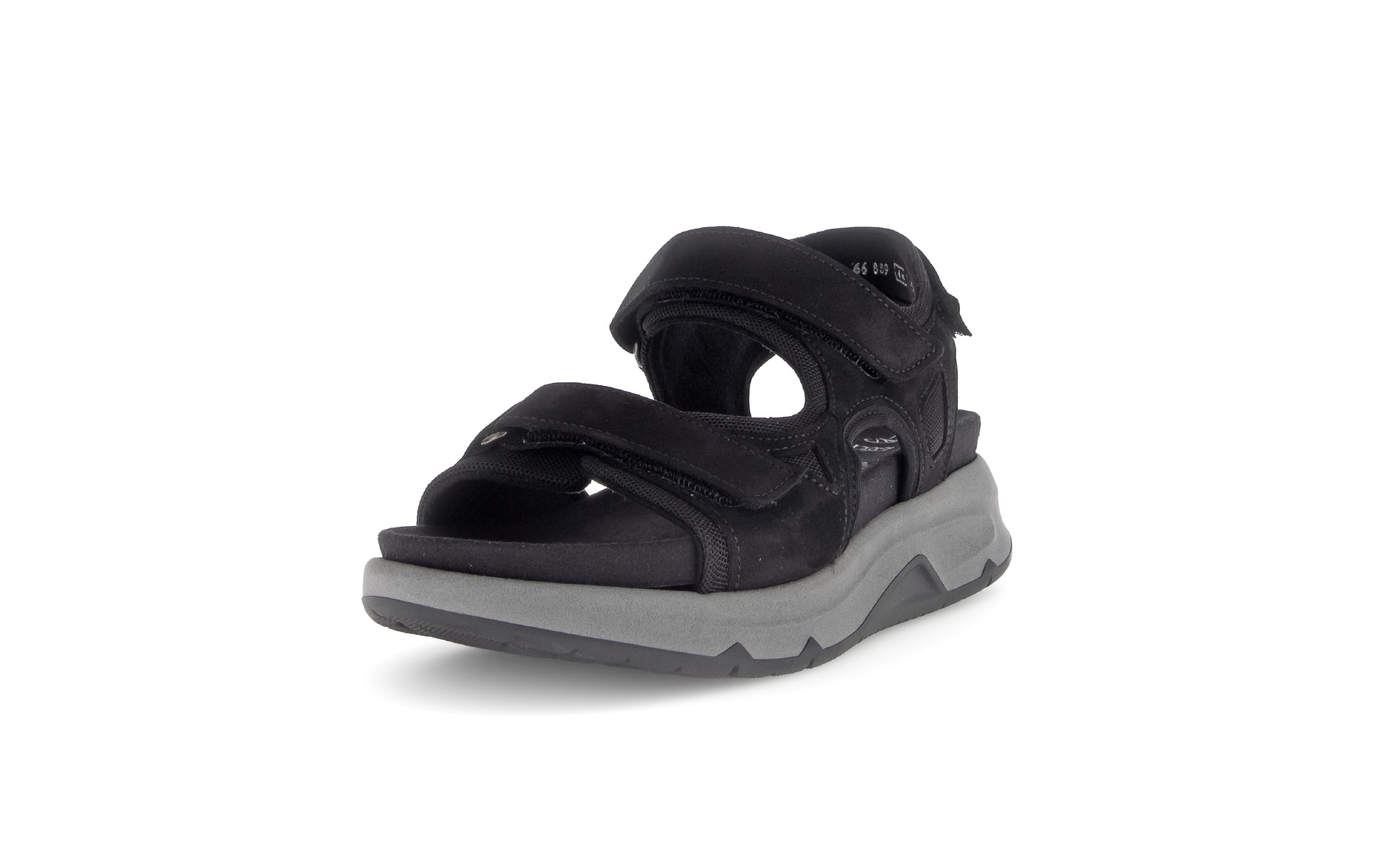 '66.889.47' sandalia para caminar para mujer - negro