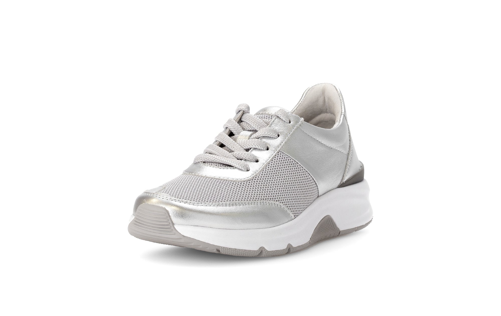 '66.897.10' zapatilla deportiva con ruedas para mujer - plateado