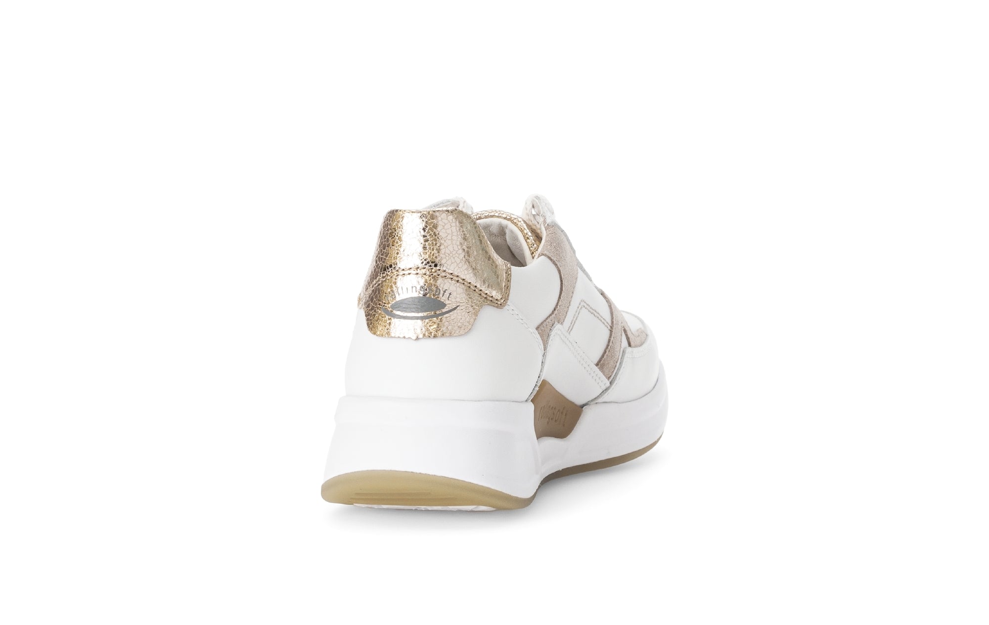 '66.958.52' women's walking rolling sneaker - gold