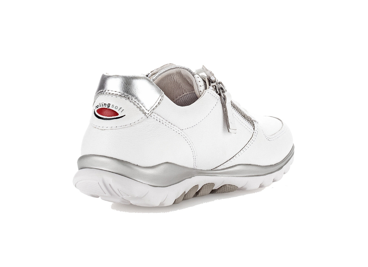 '86.968.51' women's walking rolling sneaker - white