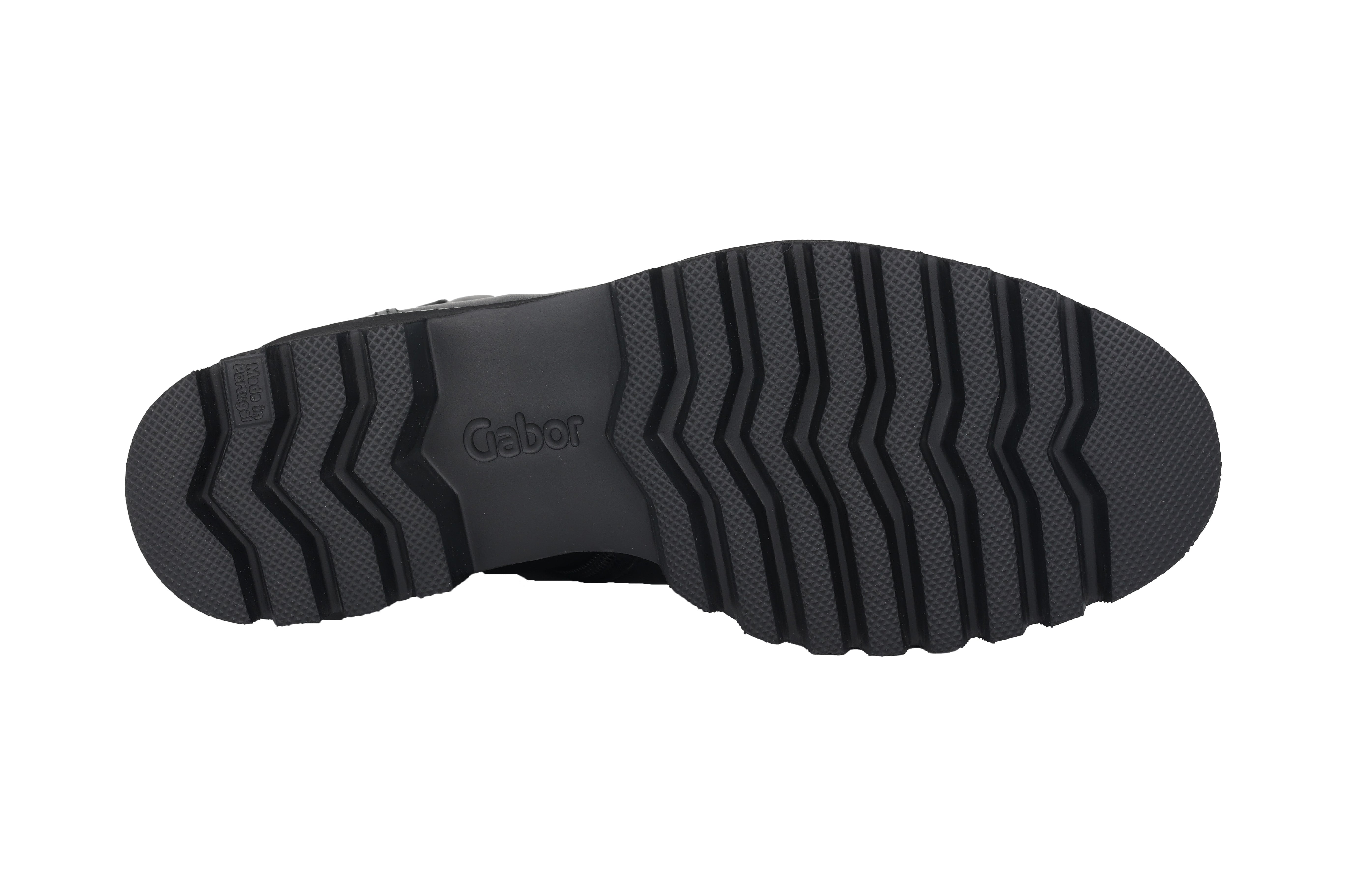 Botki damskie zapinane na zamek '56.622.57' - czarne