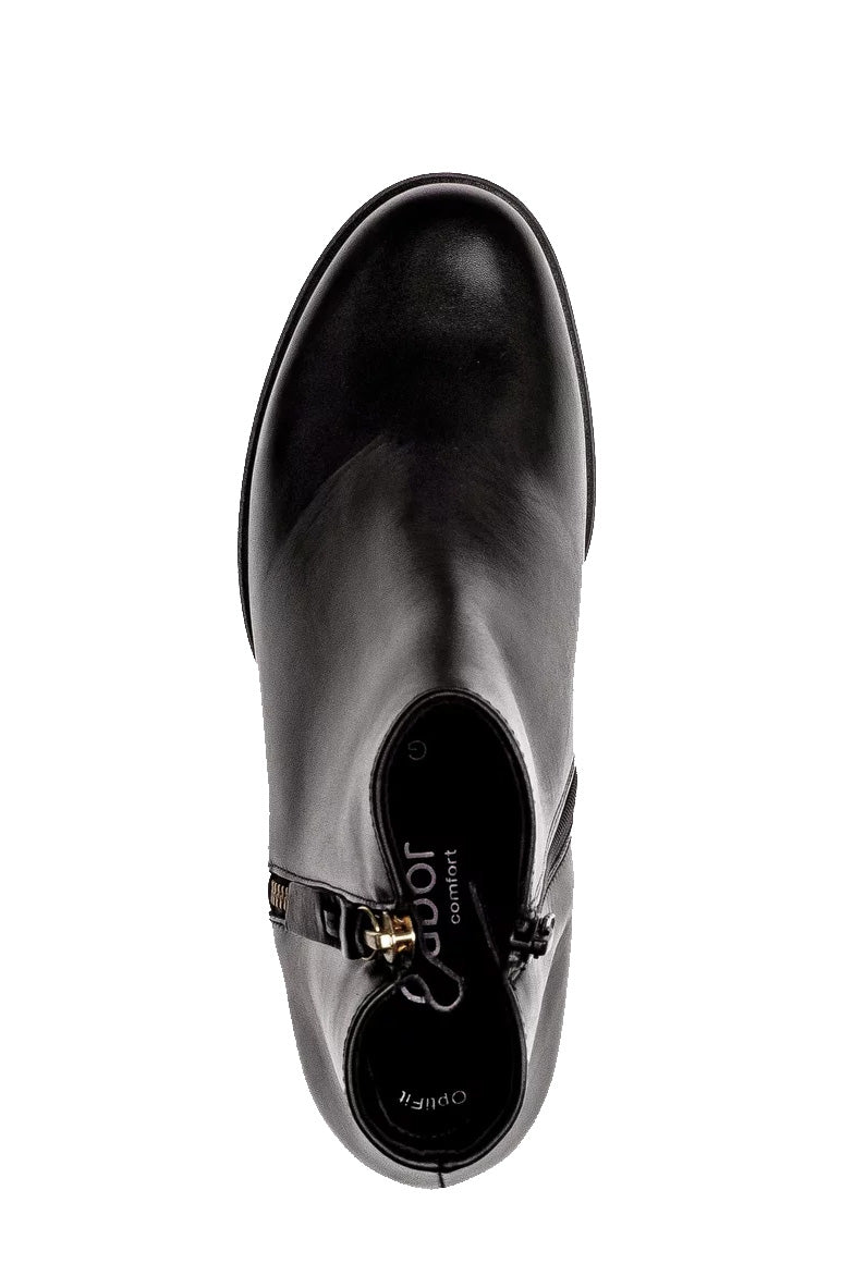 '76.653.51' women's ankle boot - Black