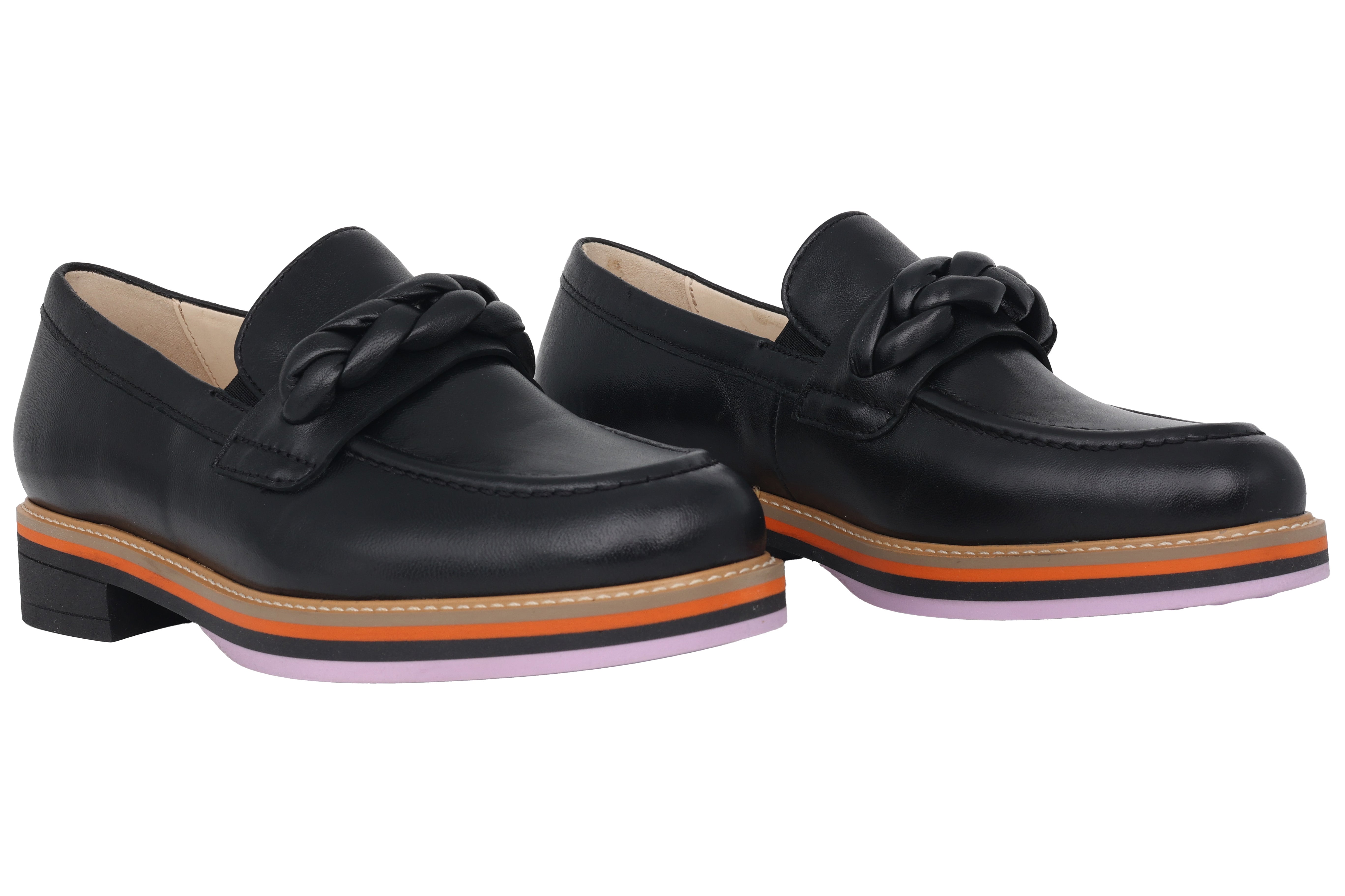 '22.462.27' salón mocasín para mujer - negro