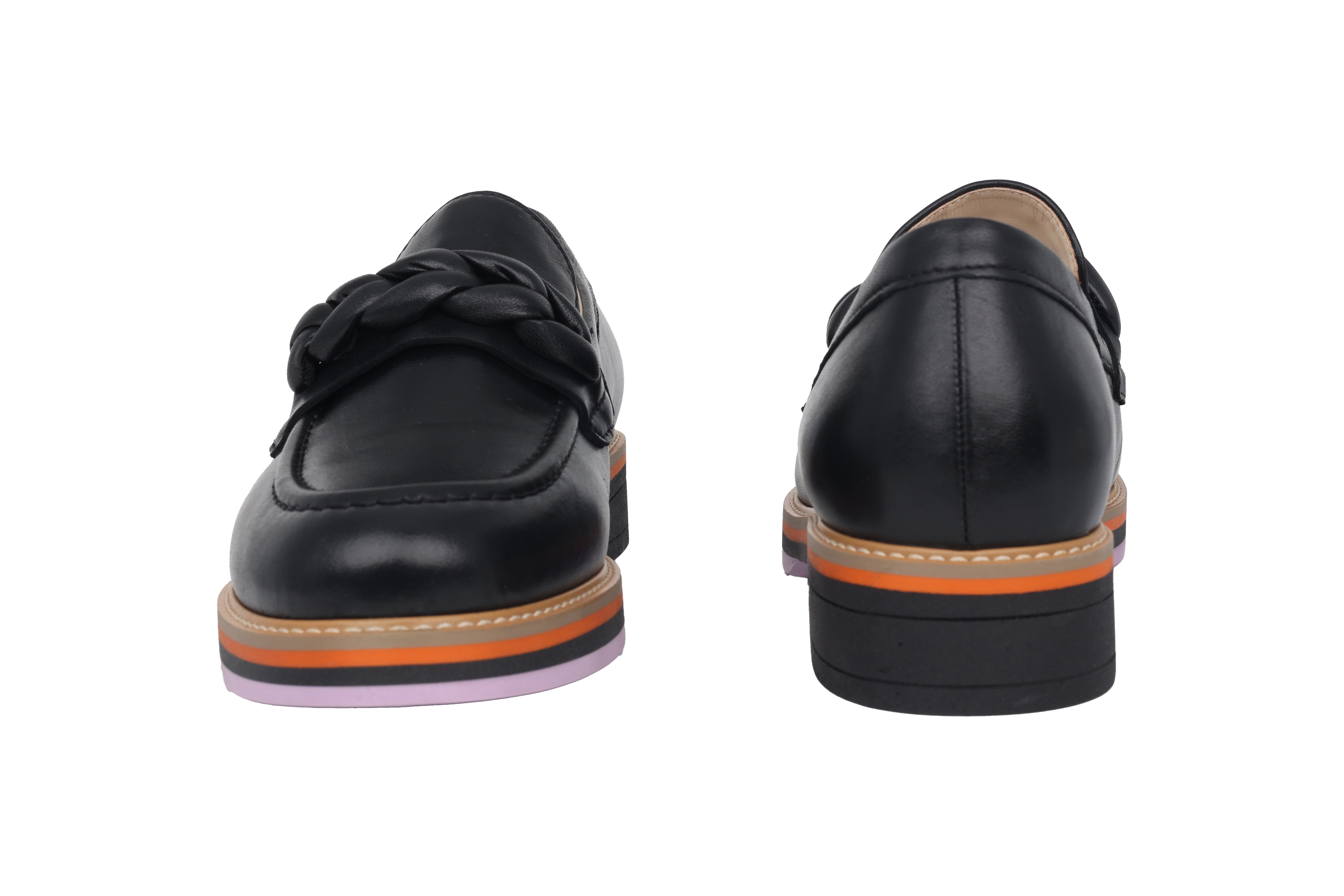 '22.462.27' salón mocasín para mujer - negro